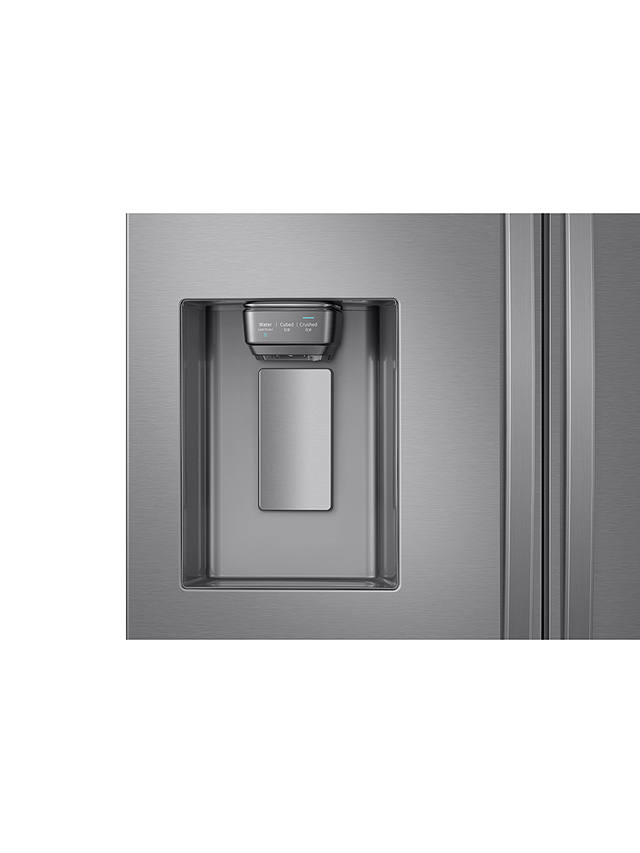 Buy Samsung RF23R62E3SR Freestanding 75/25 American Fridge Freezer, Platinum Silver Online at johnlewis.com