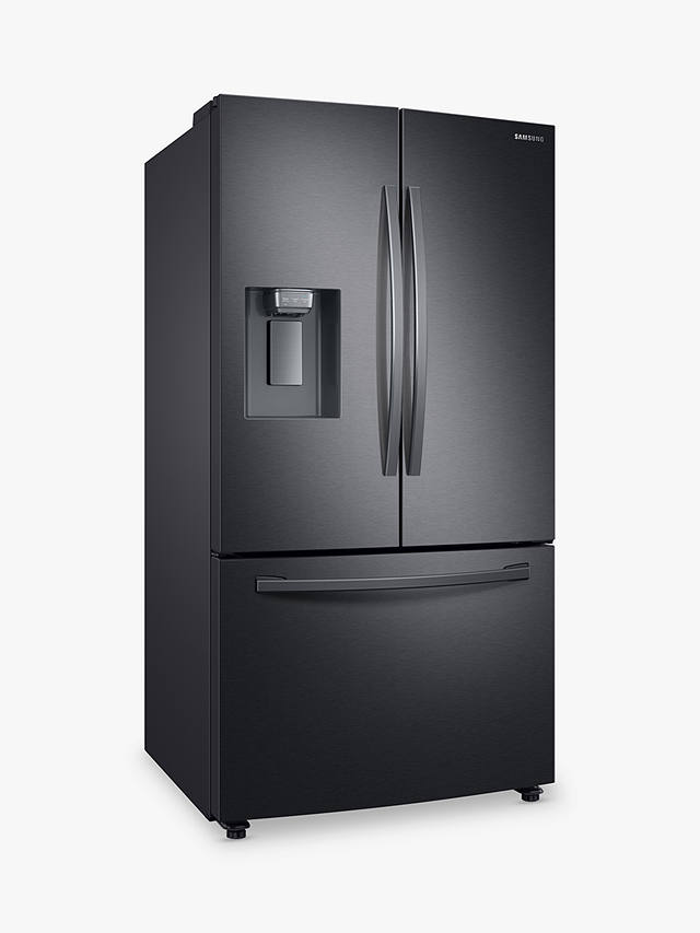Buy Samsung RF23R62E3B1 Freestanding 75/25 American Fridge Freezer, Black Beauty Online at johnlewis.com