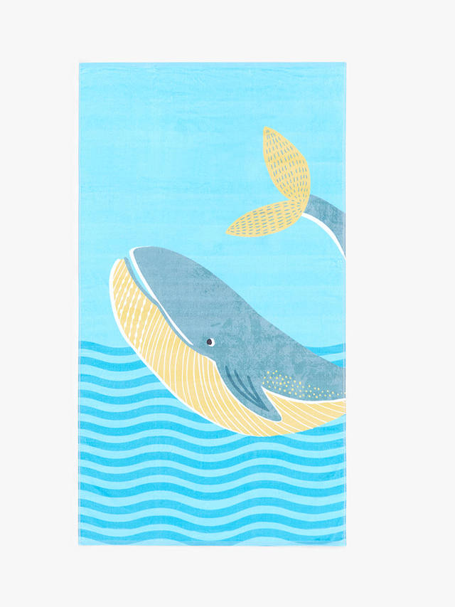 John Lewis Whale Beach Towel