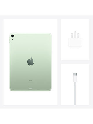 2020 Apple iPad Air 10.9", A14 Bionic Processor, iOS, Wi-Fi & Cellular, 256GB, Green