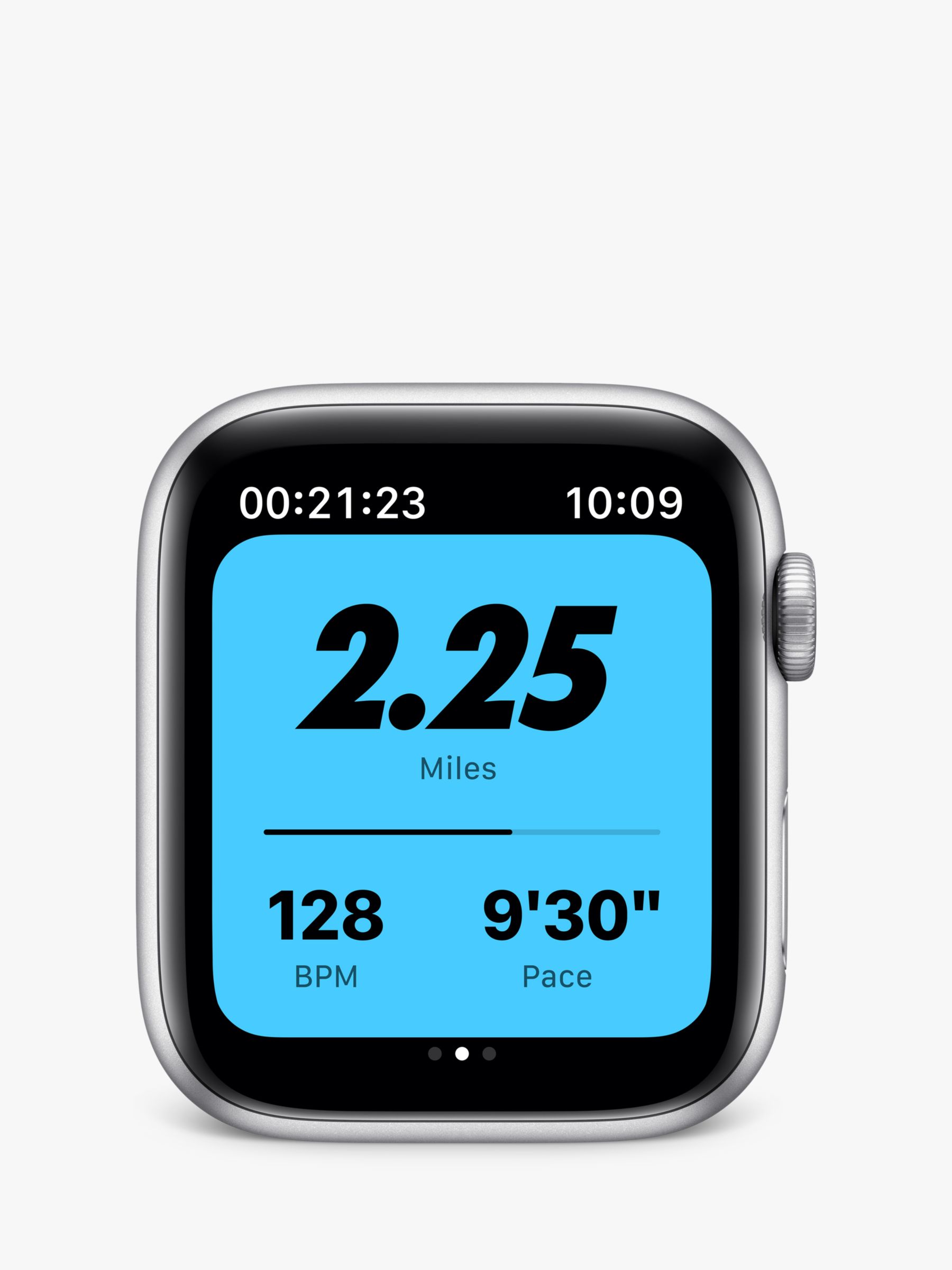 Bloemlezing nevel voorraad Apple Watch Nike Series 6 GPS, 44mm Silver Aluminium Case with Pure  Platinum/Black Nike Sport Band - Regular