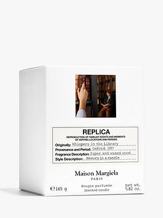 Maison Margiela Replica Whispers in the Library Candle, 165g