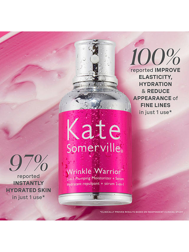 Kate Somerville Wrinkle Warrior® 2-In-1 Plumping Moisturiser+Serum, 50ml 3
