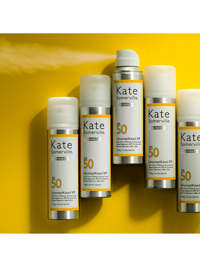 Kate Somerville Uncomplikated SPF 50 Soft Focus Makeup Settng Spray, 100ml 3