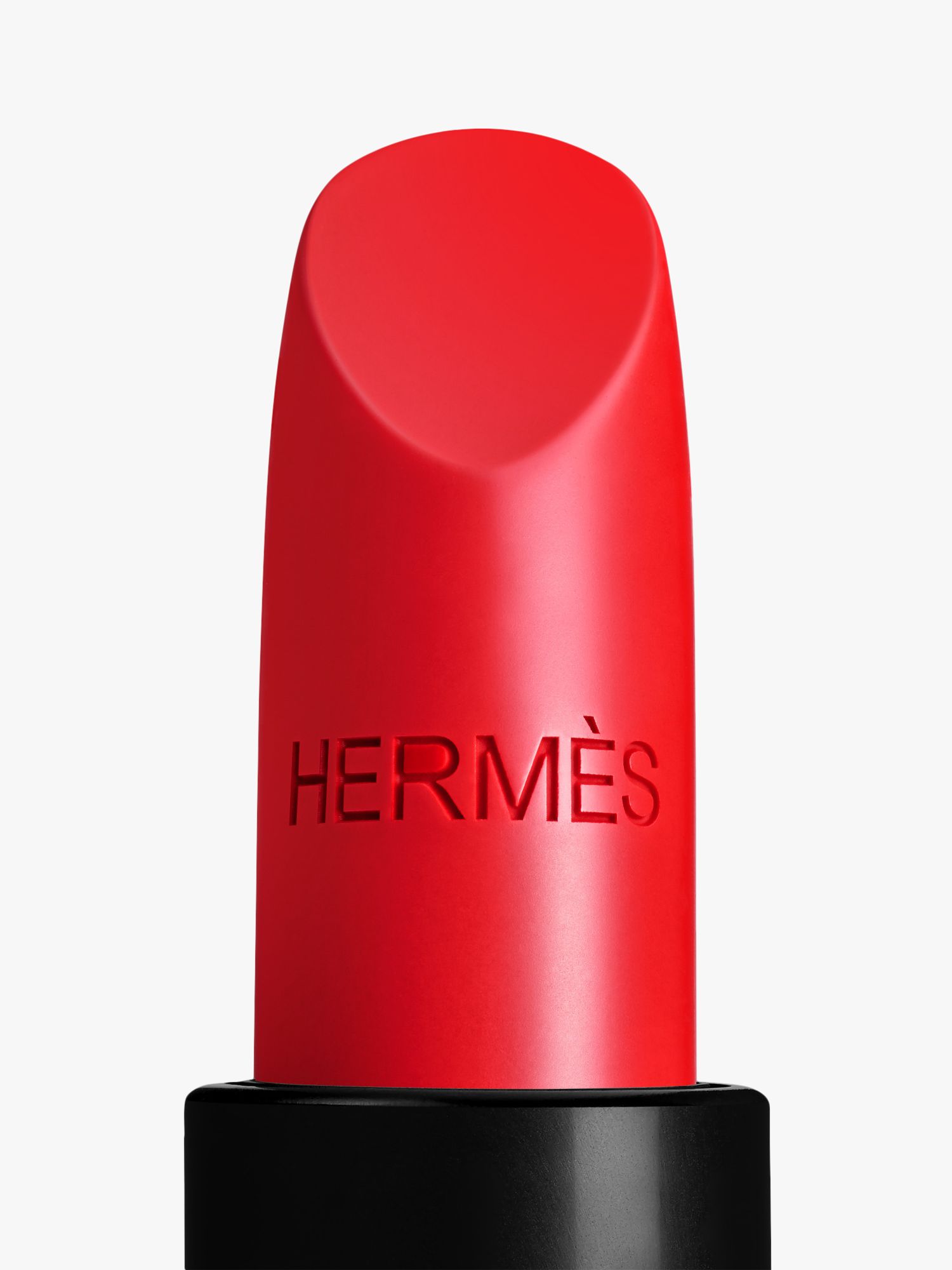 Hermes - Rouge Hermes Satin Lipstick - # 64 Rouge Casaque (Satine)  3.5g/0.12oz