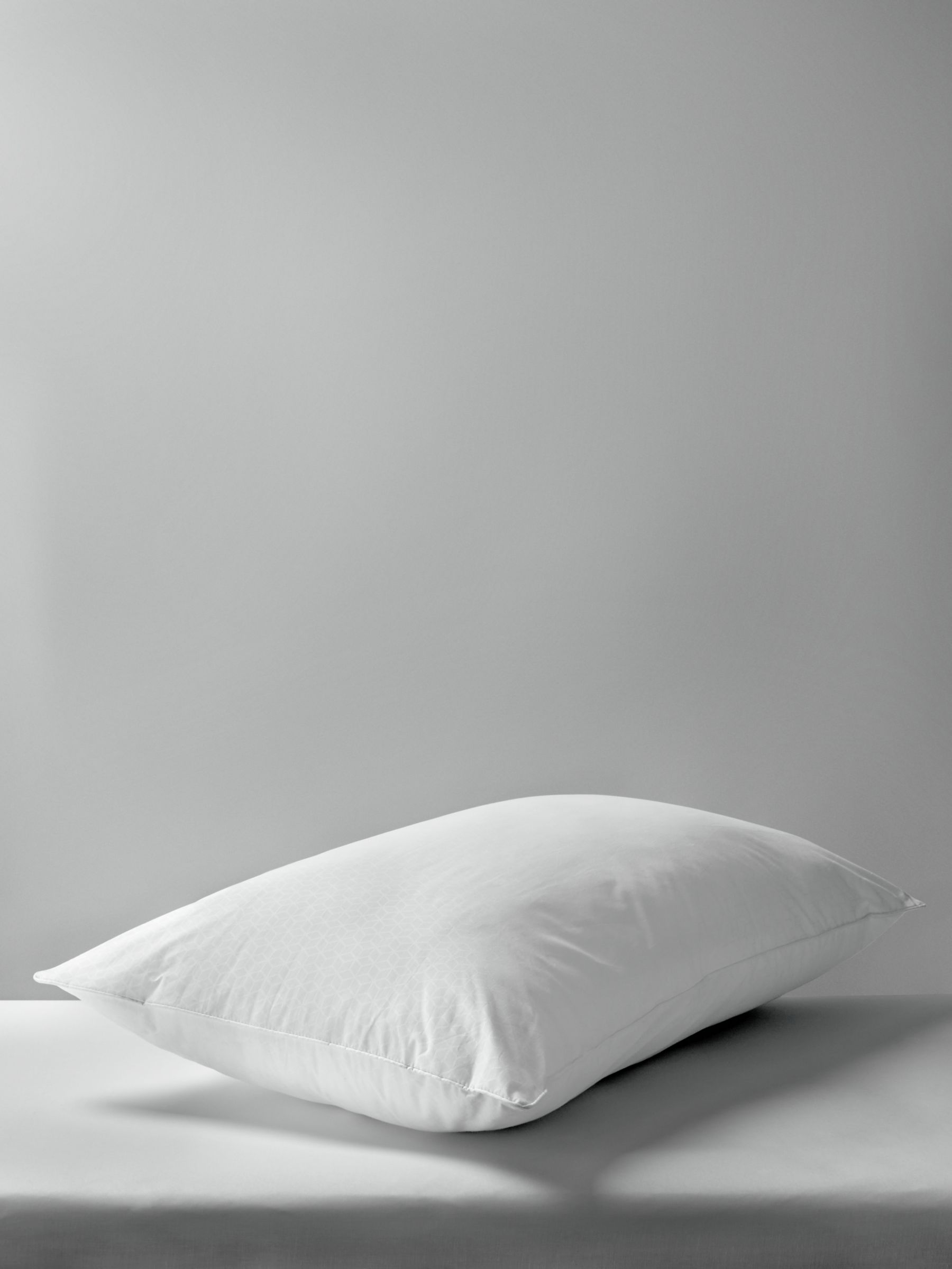 John Lewis Bebé Anti-Alergia Protector de almohada 100% Algodón Jersey Blanco Libre P&p 
