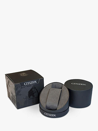 Citizen BM7460-88E Men's Eco-Drive Date Bracelet Strap Watch, Silver/Black