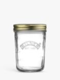 Kilner Screw Top Wide Mouth Jam & Preserves Glass Jar, 350ml, Clear