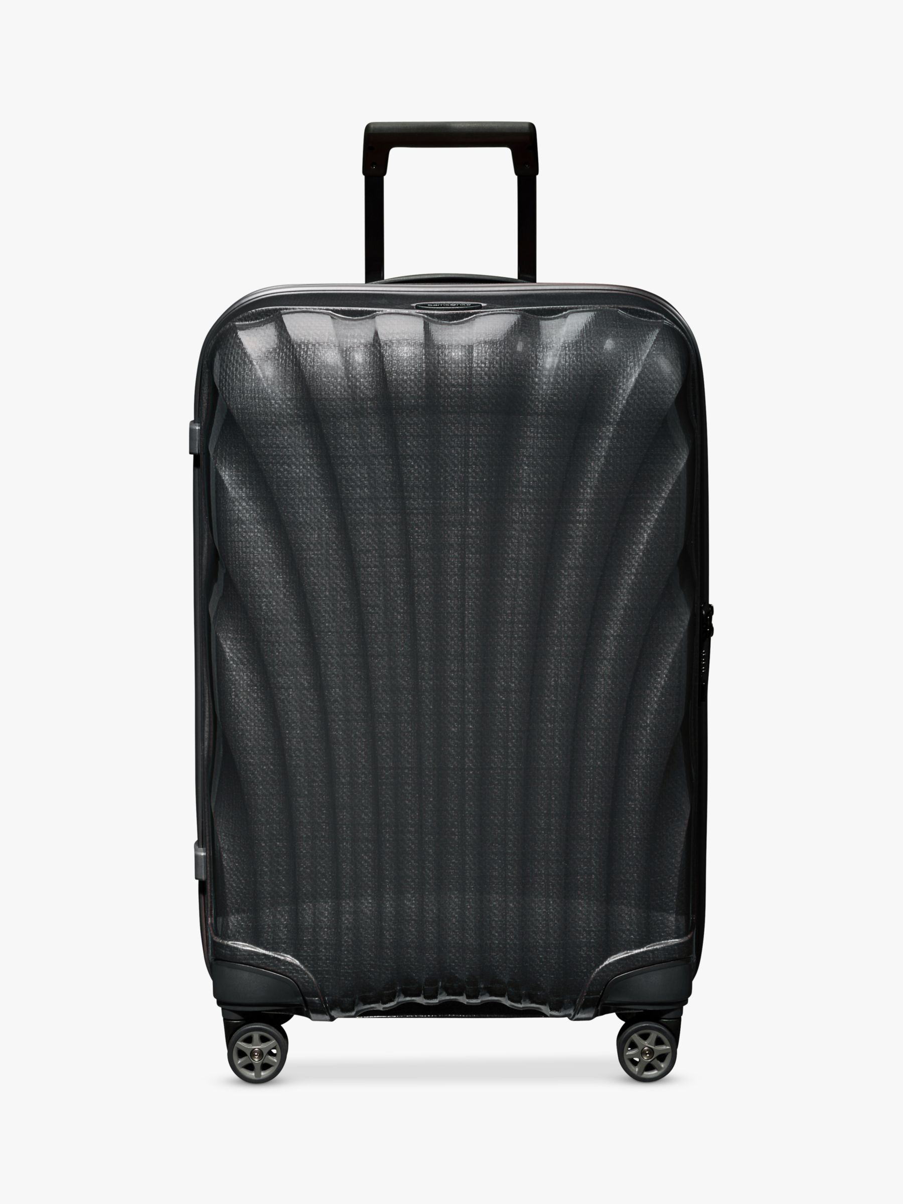 Samsonite C-Lite 4-Wheel 69cm Medium Suitcase, Black