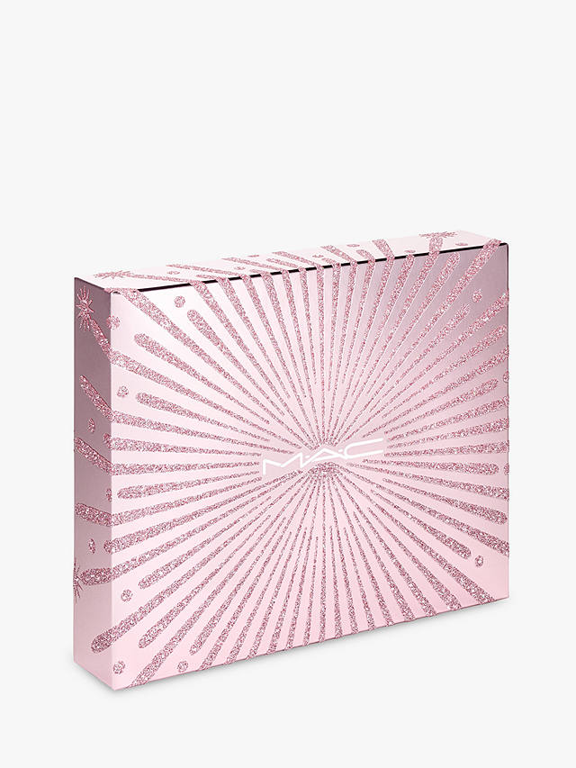 MAC Fireworked Like A Charm Mini Lipglass Makeup Gift Set, Pink 4
