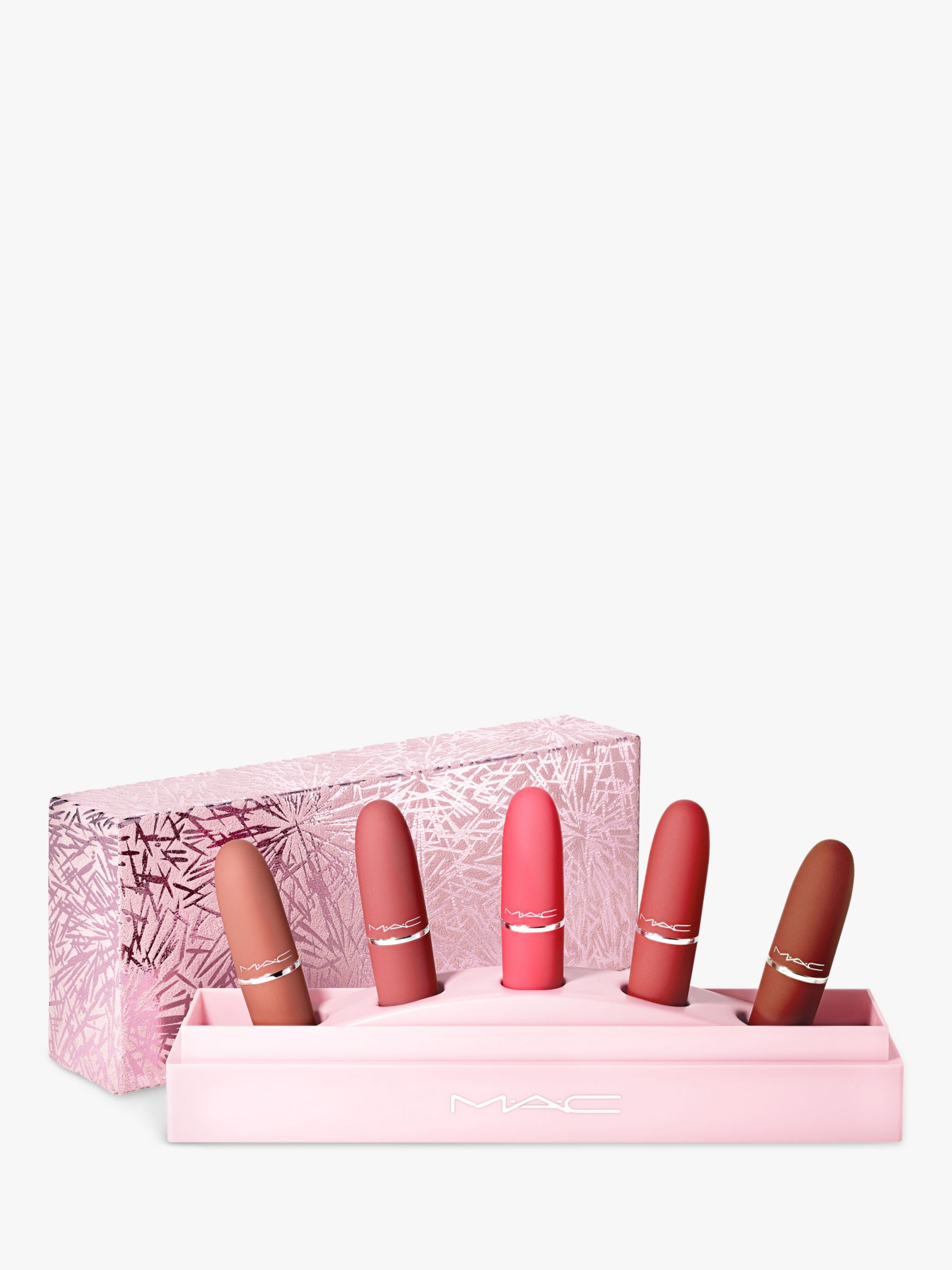MAC Showstopper Powder Kiss Lipstick Makeup Gift Set at