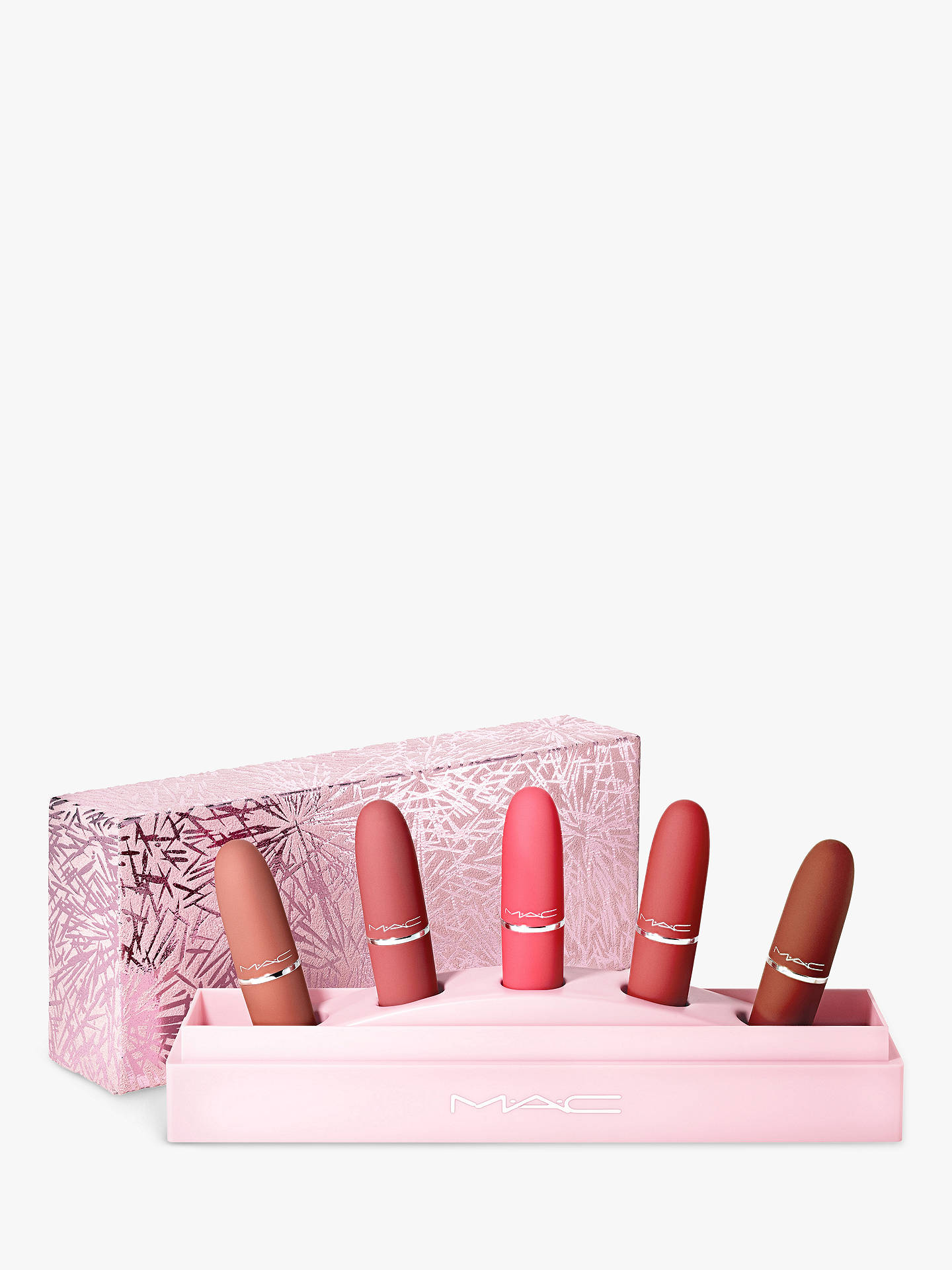 MAC Showstopper Powder Kiss Lipstick Makeup Gift Set at
