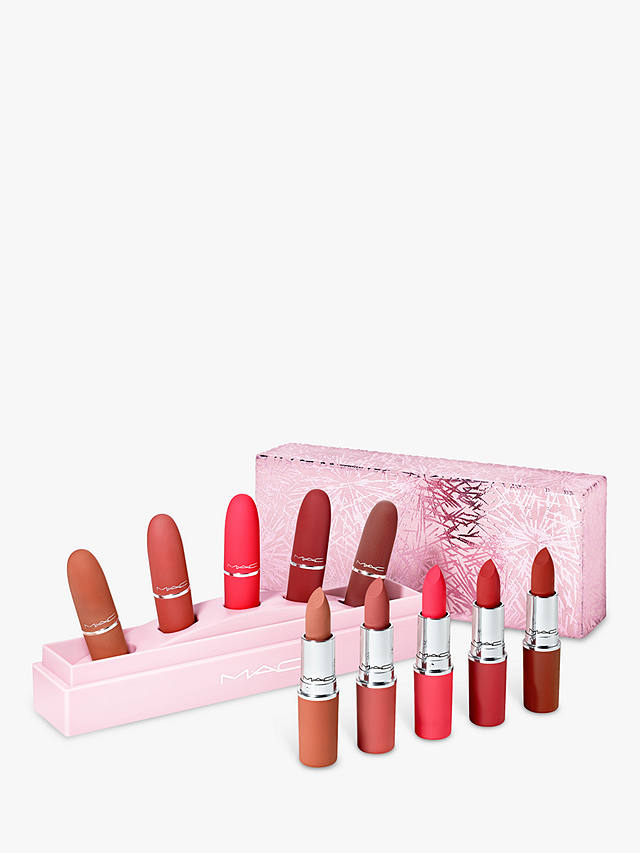 MAC Showstopper Powder Kiss Lipstick Makeup Gift Set 3