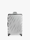 TUMI 19 Degree Aluminum Extended Trip 77.5cm 8-Wheel Large Suitcase, Silver
