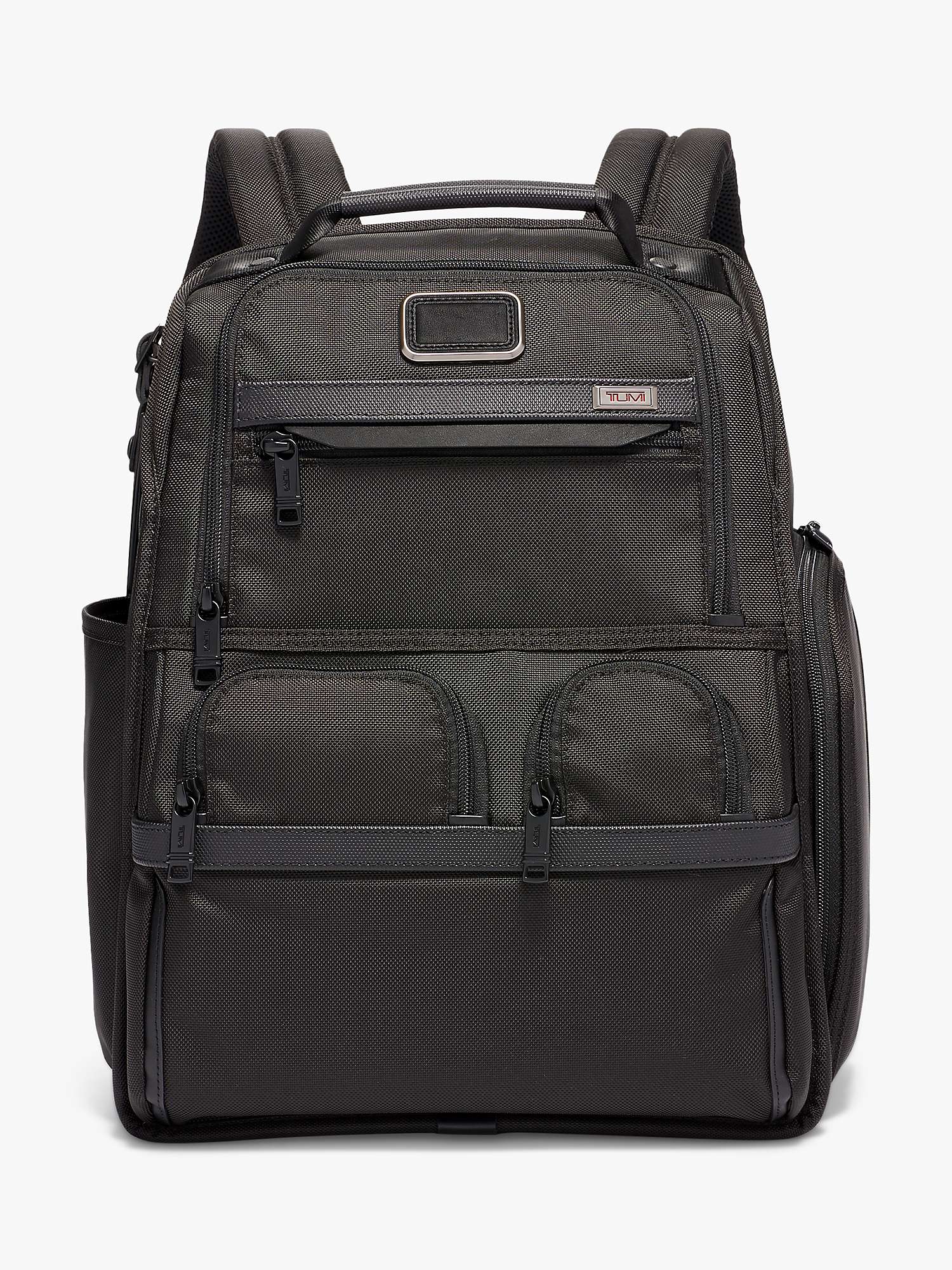 Buy TUMI Alpha 3 Compact Laptop Brief Pack Backpack, Black Online at johnlewis.com