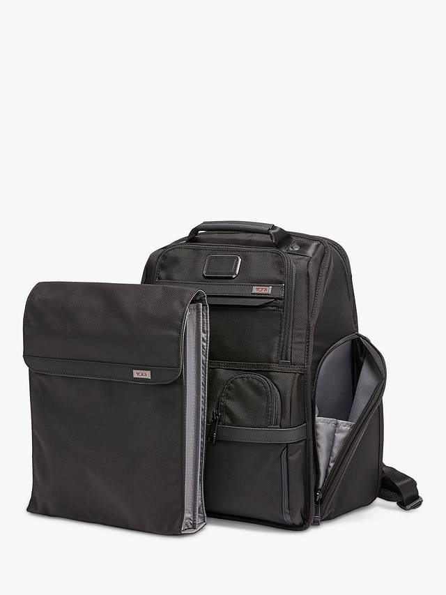 TUMI Alpha 3 Compact Laptop Brief Pack Backpack, Black