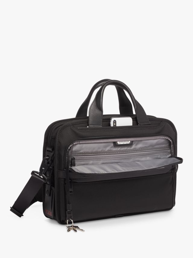 Tumi triple shop compartment brief