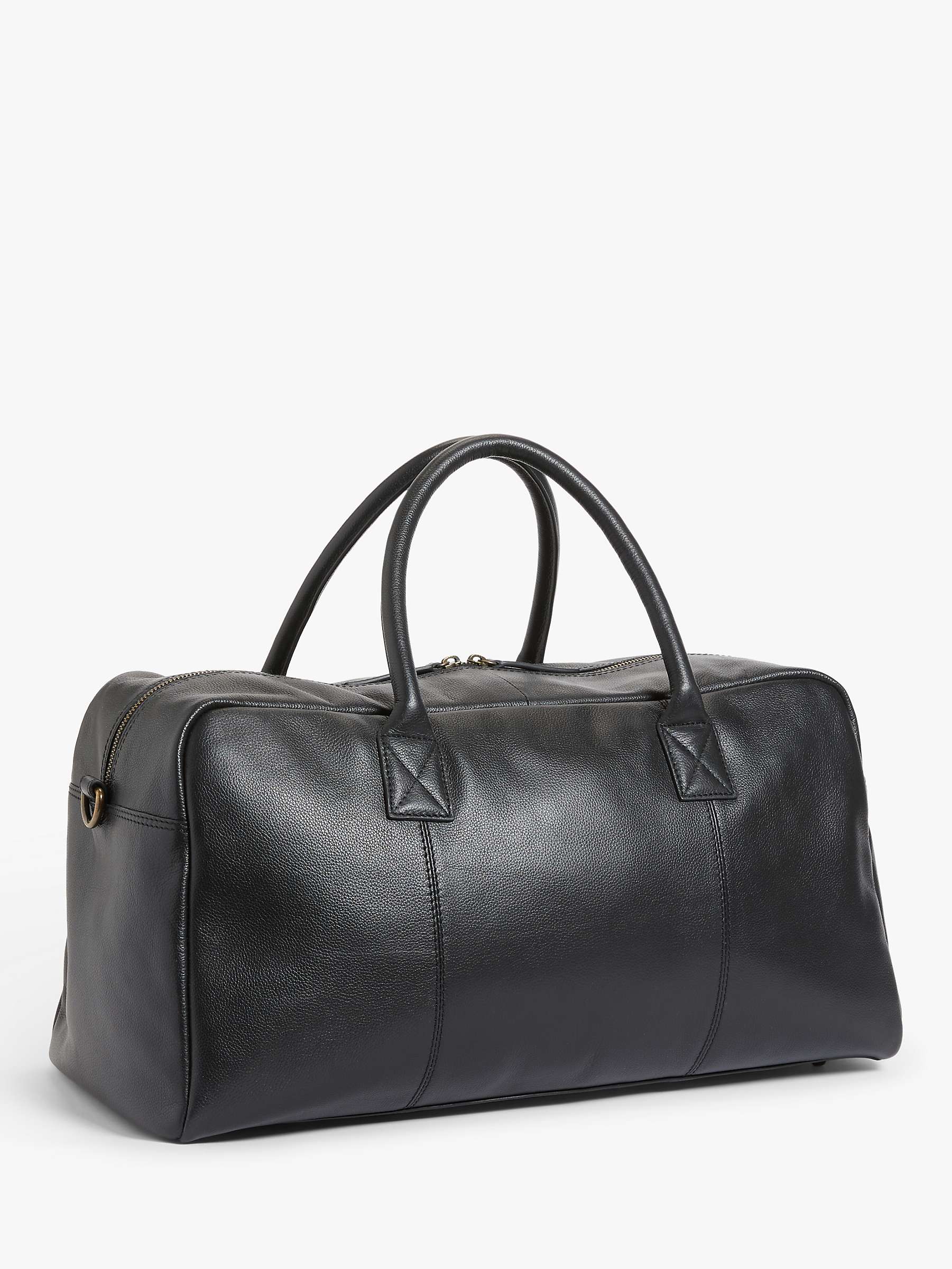 Buy John Lewis Turin Leather Holdall Online at johnlewis.com