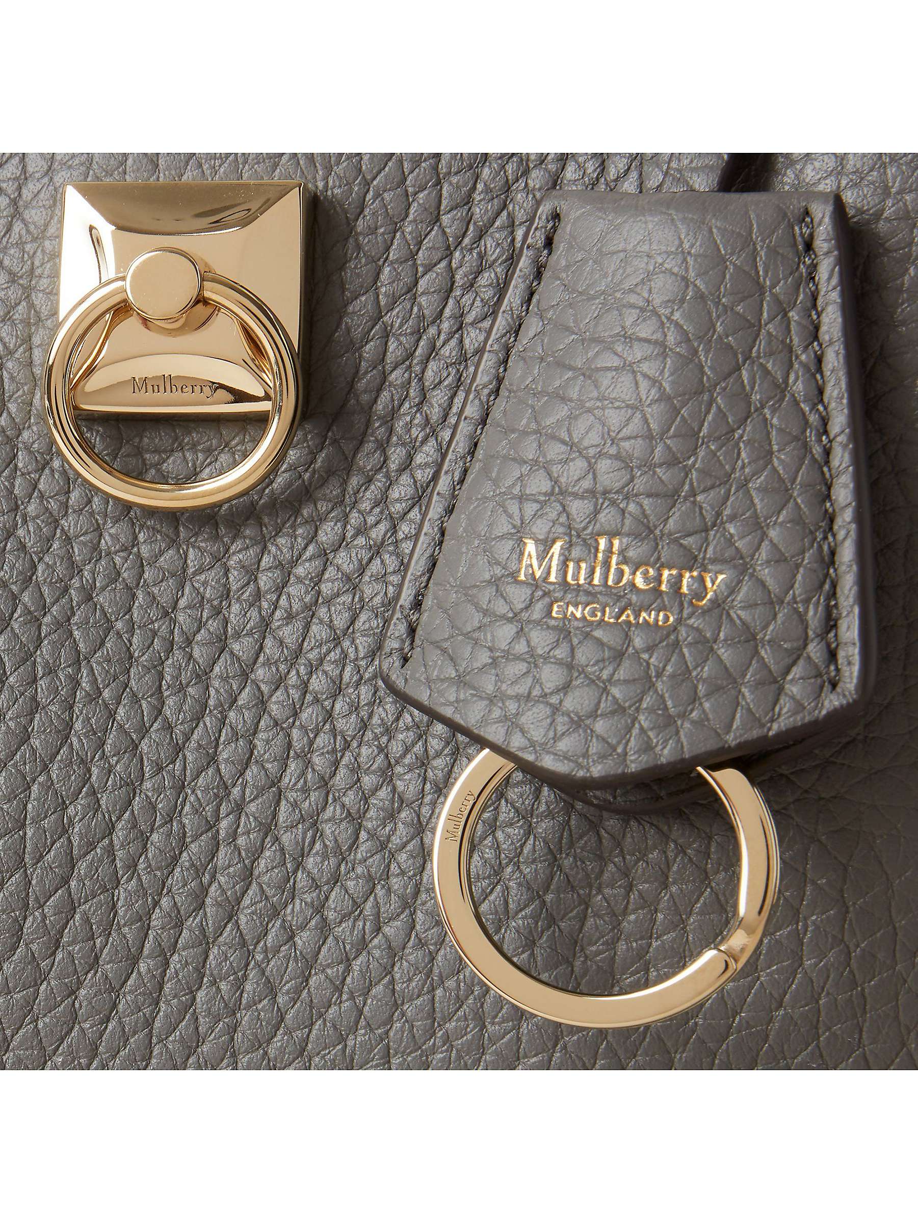 Buy Mulberry Mini Iris Heavy Grain Leather Shoulder Bag Online at johnlewis.com