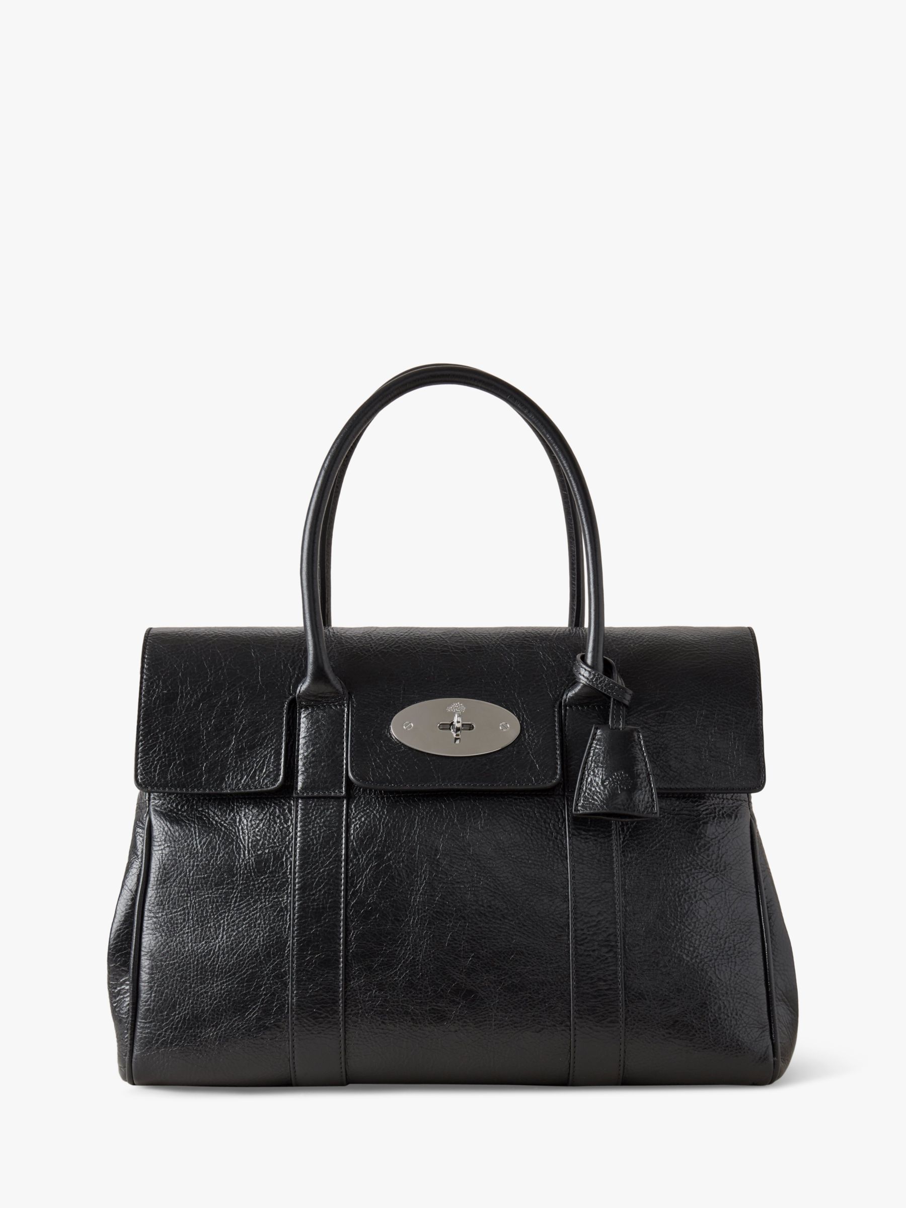 Mulberry Bayswater High Shine Calf Leather Handbag