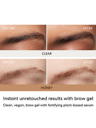 bareMinerals Strength & Length Serum-Infused Tinted Brow Gel, Clear