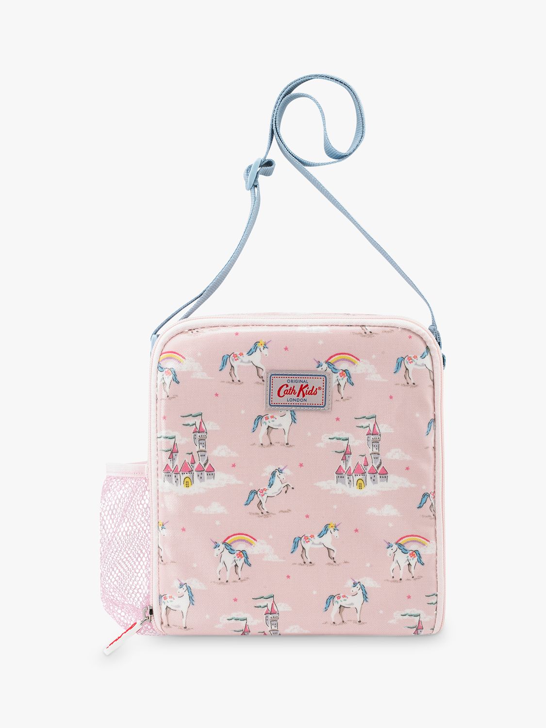 Cath Kids Children's Unicorns & Rainbows Print Lunch Bag, Pink