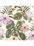 Galerie Tropical Hibiscus Vinyl Wallpaper, ES31142