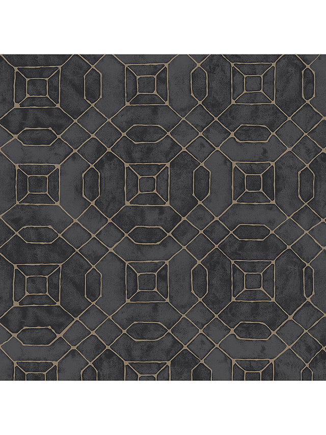 Galerie Metallic Geometric Wallpaper, W78218
