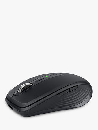 Logitech MX Anywhere 3 Bluetooth Mouse, Black
