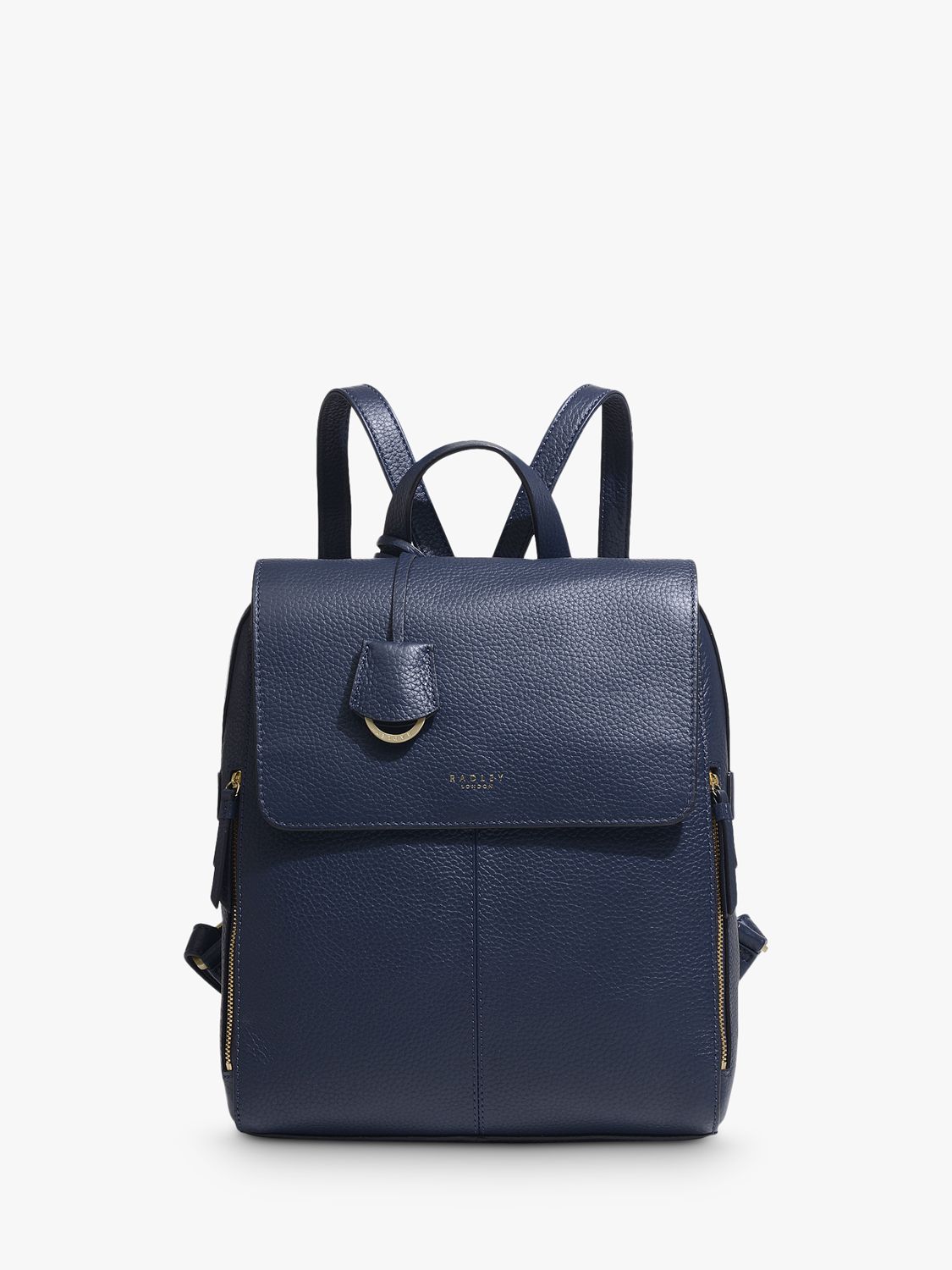 Radley Lorne Close Large Leather Backpack at John Lewis & Partners