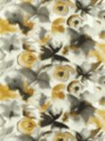 Harlequin Flores Furnishing Fabric, Charcoal/Mustard
