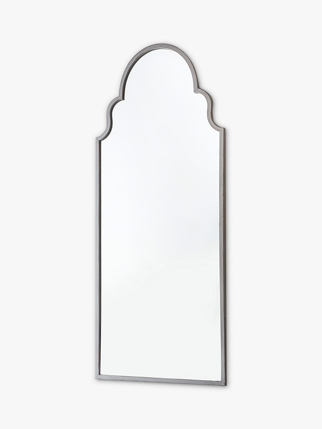 Moroccan Nights Metal Frame Indoor/Outdoor Wall Mirror, 159 x 61cm, Grey