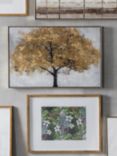 Midas Tree - Framed Canvas Print, 60 x 90cm, Orange/Gold