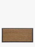 John Lewis & Partners Stripe Coir Door Mat, H45 x W100 cm