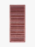 John Lewis Stripe Door Mat, H50 x W120 cm, Red