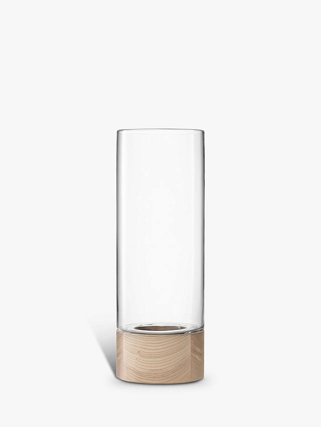 LSA International Lotta Glass Vase/Lantern, H62cm