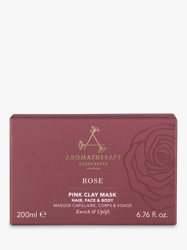 Aromatherapy Associates Rose Pink Clay Mask, 200ml 3