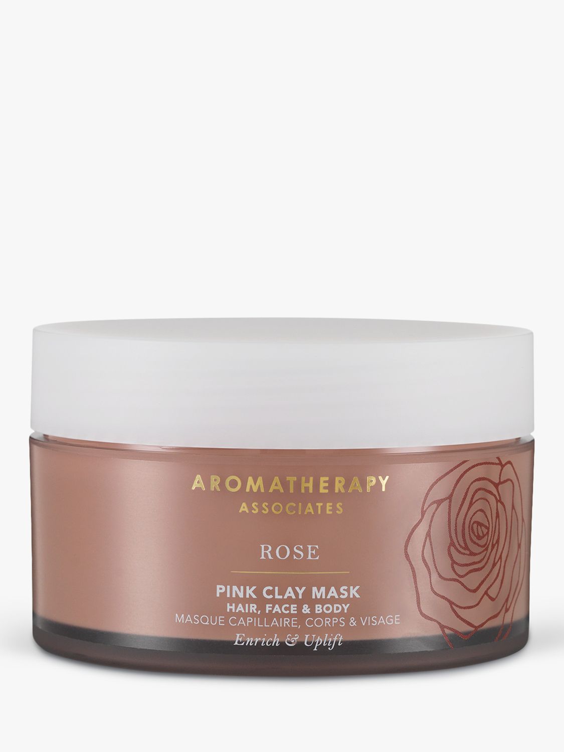 Aromatherapy Associates Rose Pink Clay Mask, 200ml 4