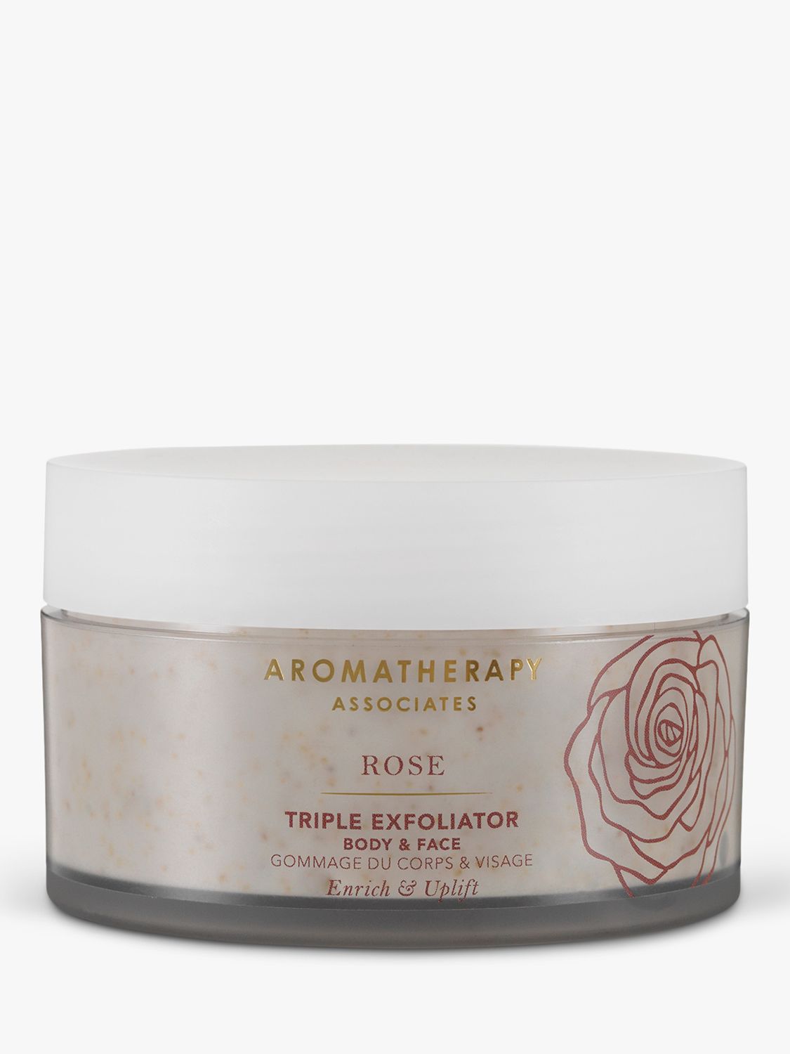 Aromatherapy Associates Triple Rose Body & Face Exfoliator, 200ml 4