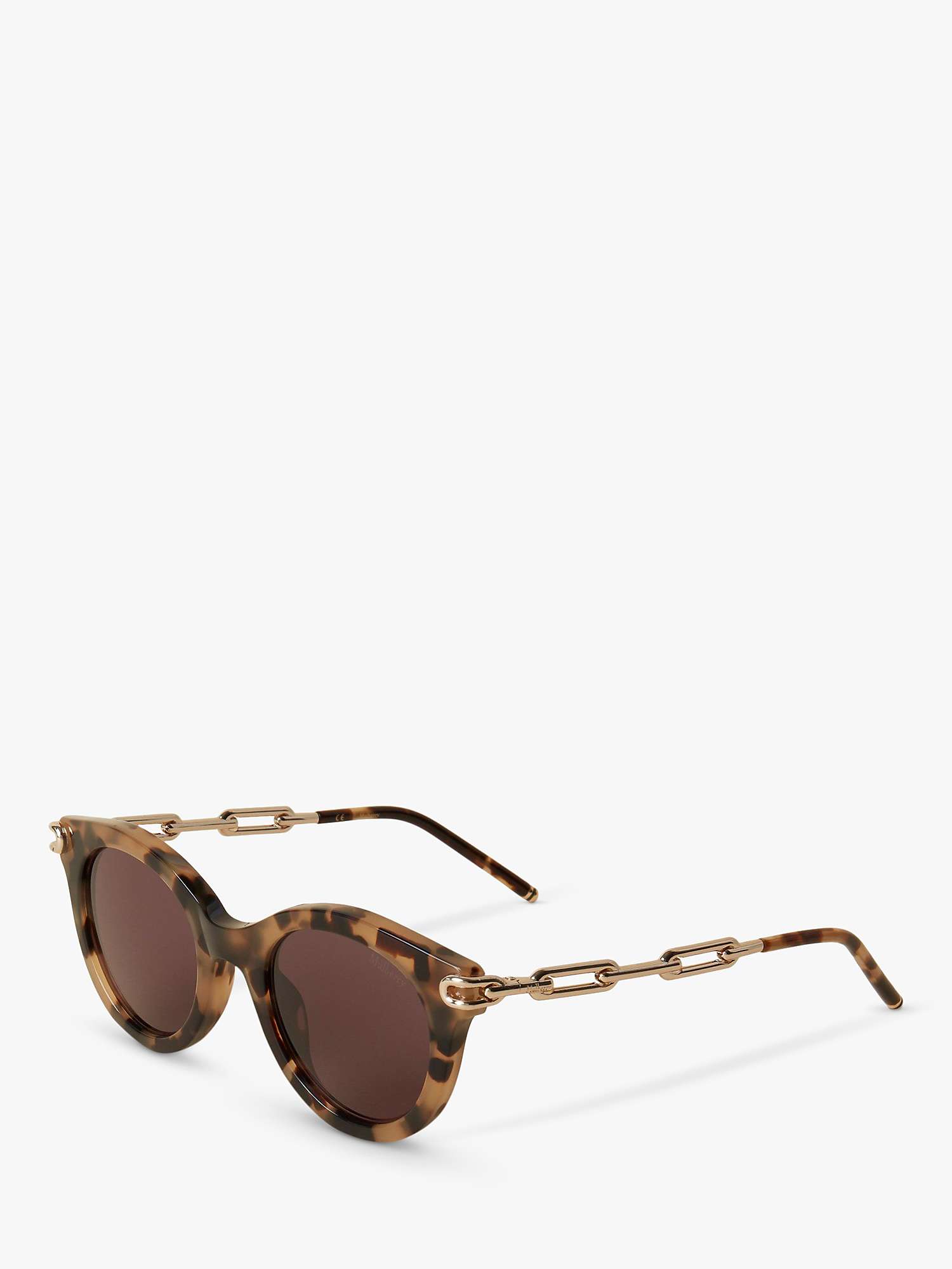 Buy Mulberry Women's Penny Round Sunglasses Online at johnlewis.com
