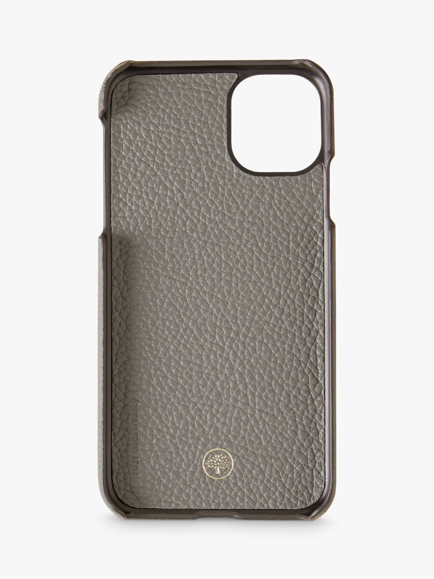 Mulberry Small Classic Grain Leather iPhone 11 Cover at John Lewis ...