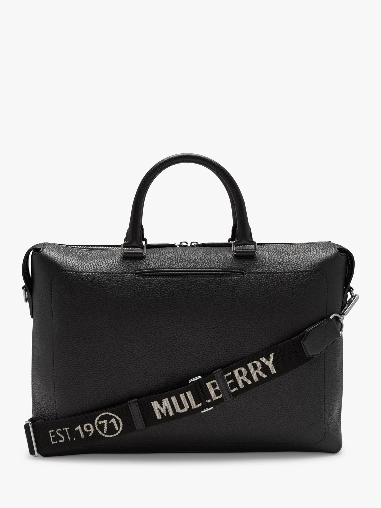 Mulberry City Heavy Grain Leather Briefcase