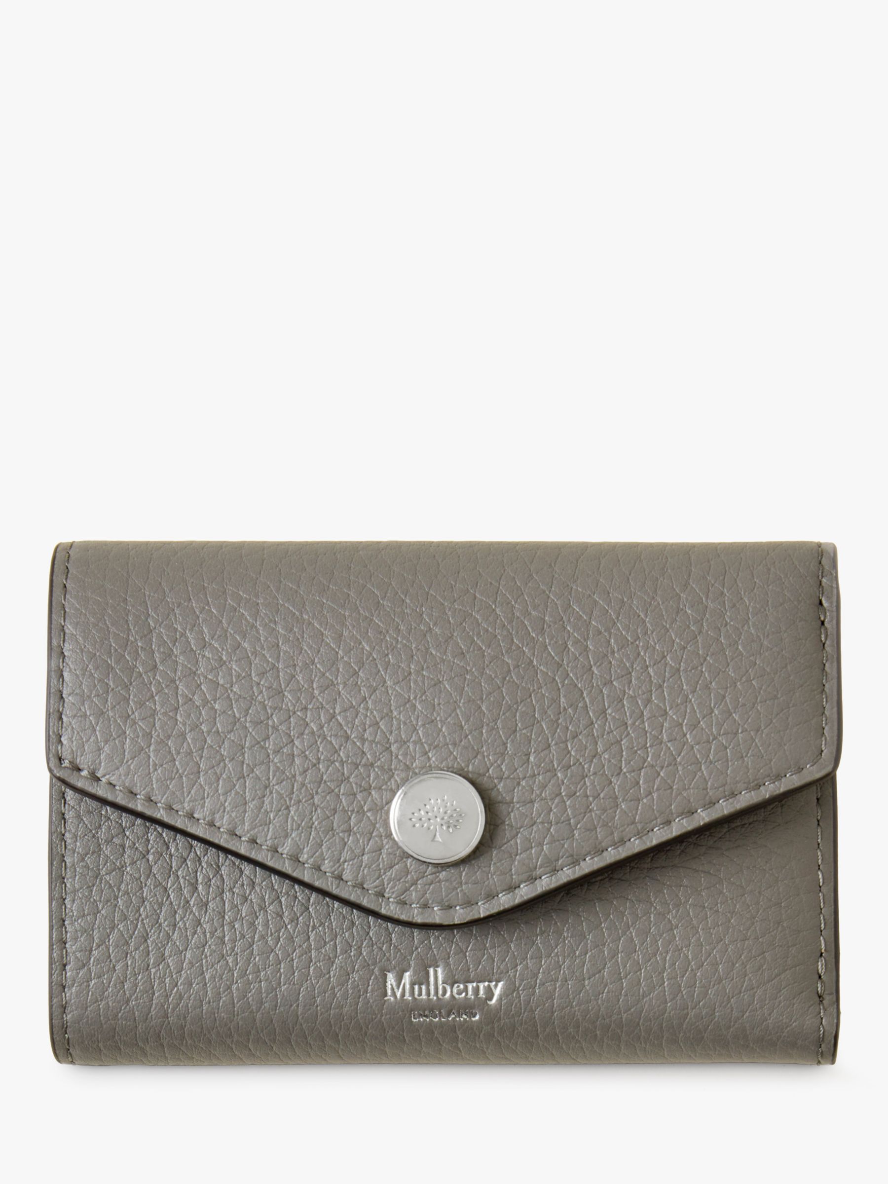 Buy Mulberry Folded Multi-Card Heavy Grain Leather Wallet Online at johnlewis.com