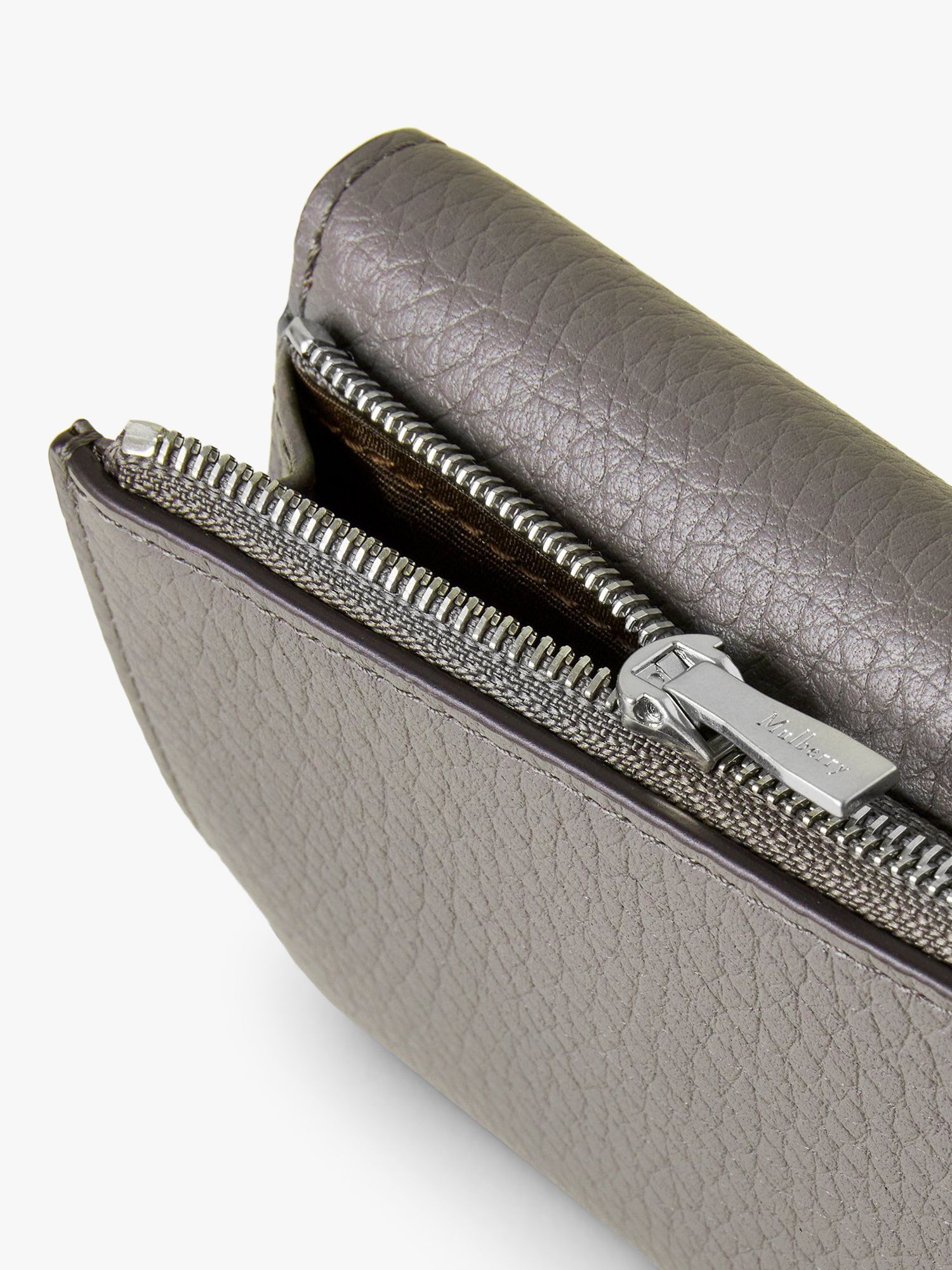 Buy Mulberry Folded Multi-Card Heavy Grain Leather Wallet Online at johnlewis.com