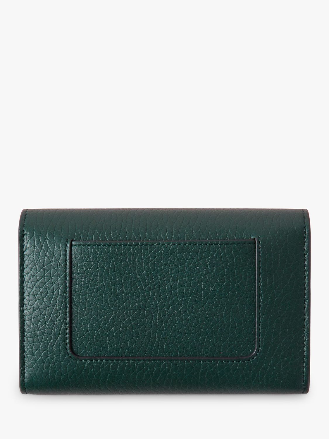 Buy Mulberry Darley Medium Heavy Grain Leather Wallet, Mulberry Green Online at johnlewis.com