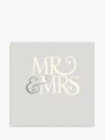 Woodmansterne Mr & Mrs Wedding Card