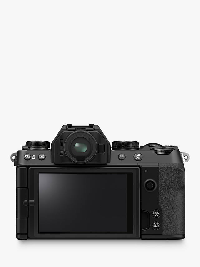 Fujifilm X-S10 Compact System Camera, 4K Ultra HD, 26.1MP, Wi-Fi, Bluetooth, OLED EVF, 3” Vari-angle LCD Touch Screen, Body Only, Black
