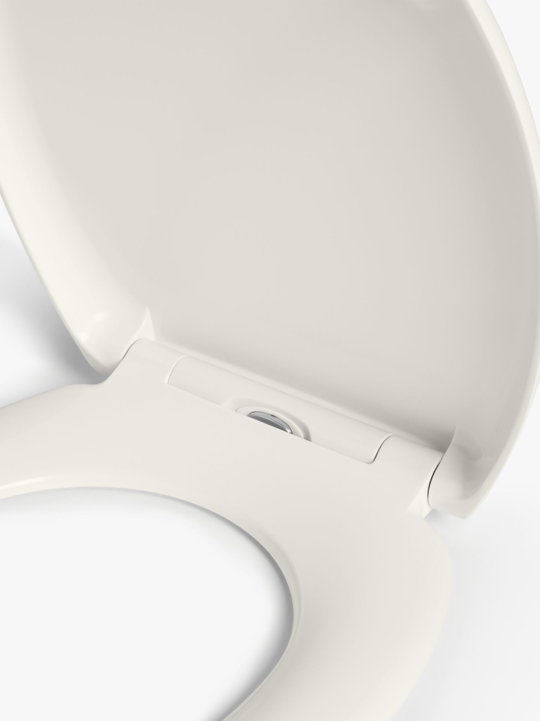 John Lewis & Partners Wrap-Over Toilet Seat, White