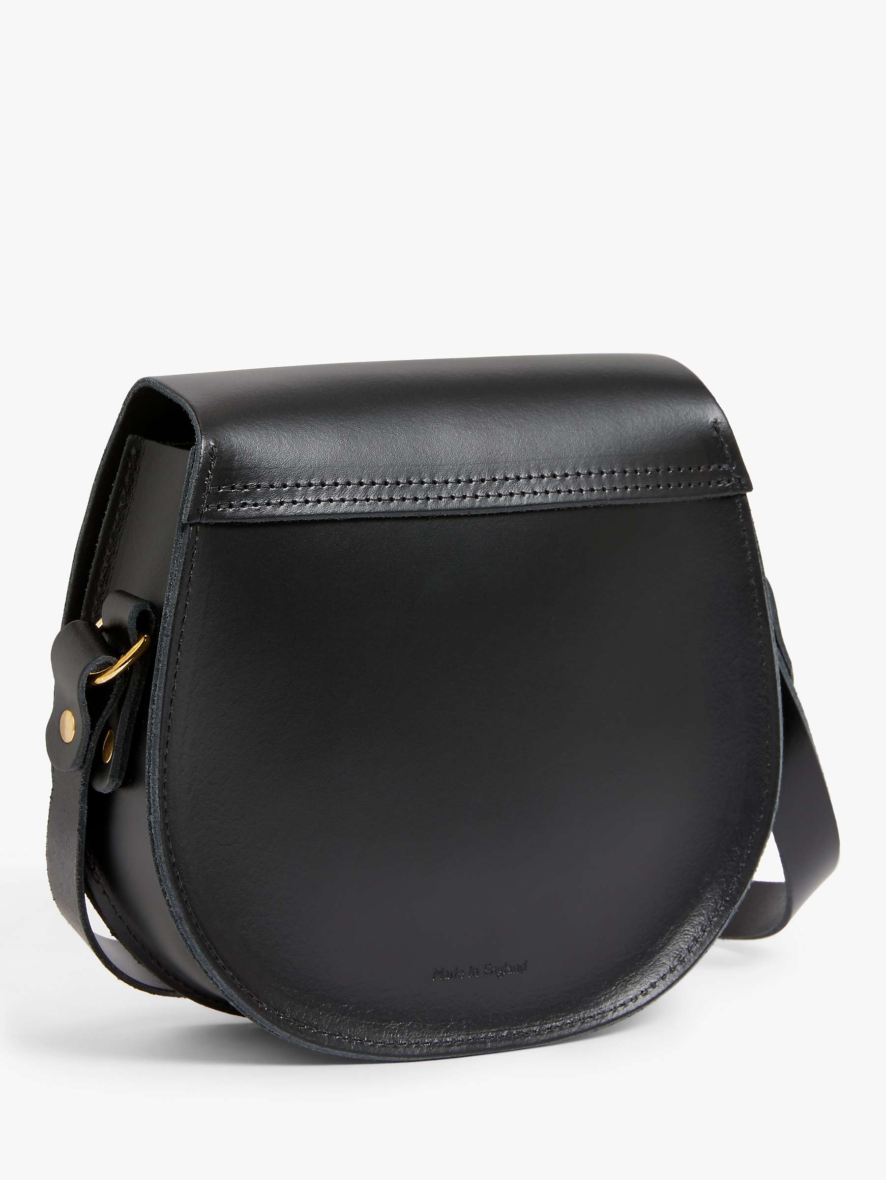 Buy Honey & Toast Etter Leather Saddle Bag Online at johnlewis.com