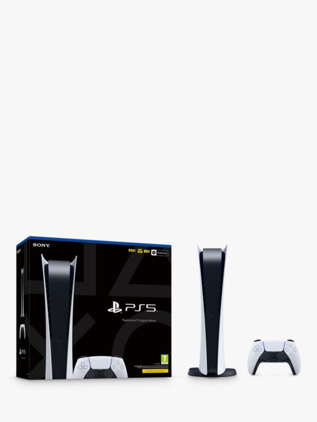 PlayStation 5 Digital Edition Console with DualSense Controller